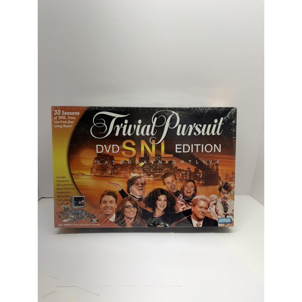 Trivial Pursuit SNL Edition DVD Board Game Saturday Night Live 30th Anniversary